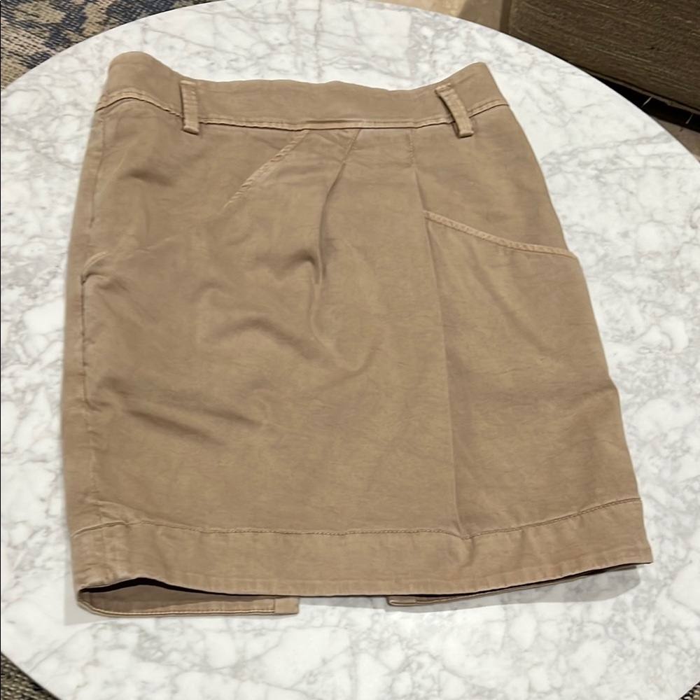 Gunex British Tan “Barrel” Skirt  2